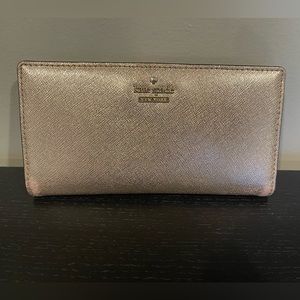Kate Spade Rose Gold Wallet